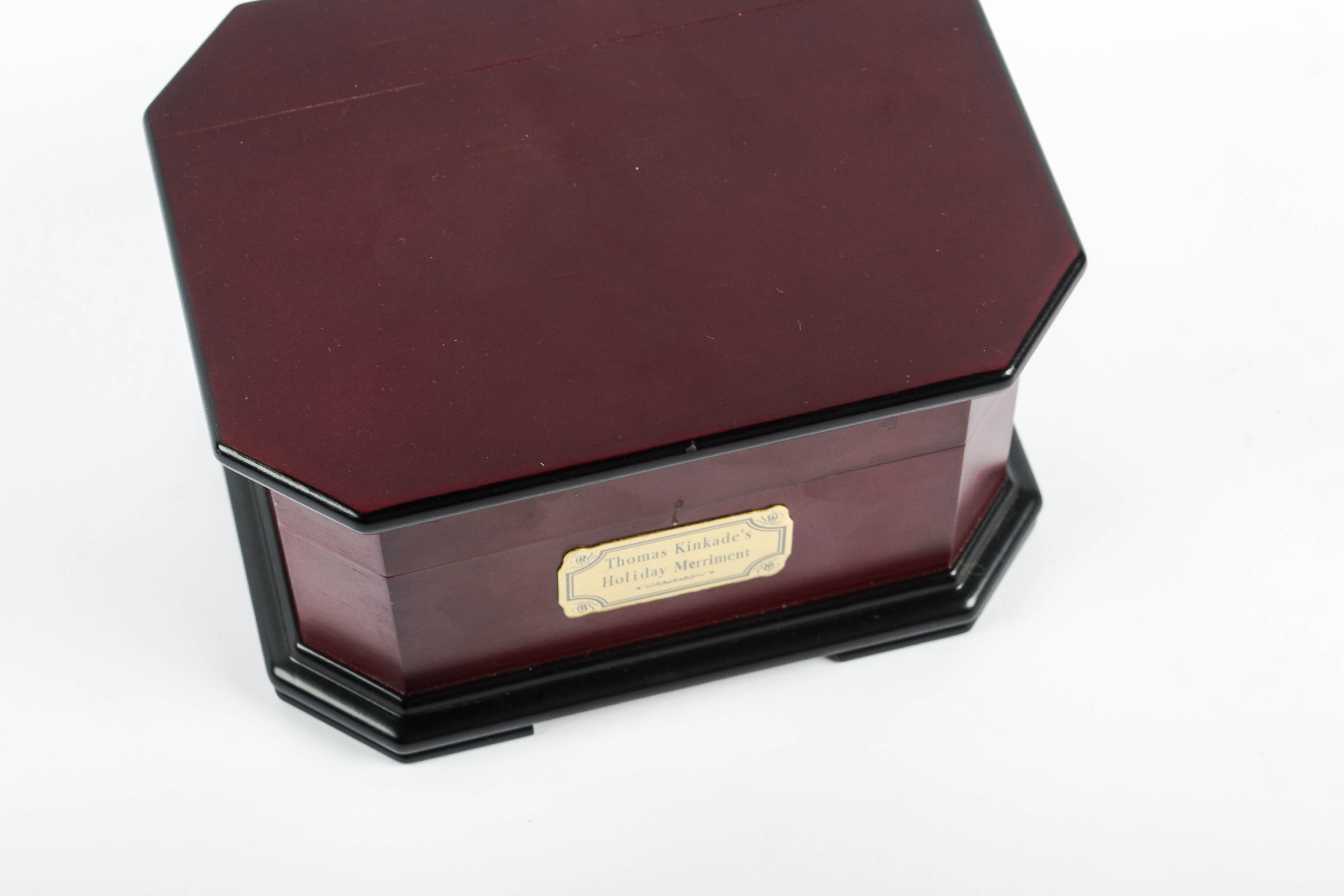 Thomas Kinkade's Holiday Merriment Music Box