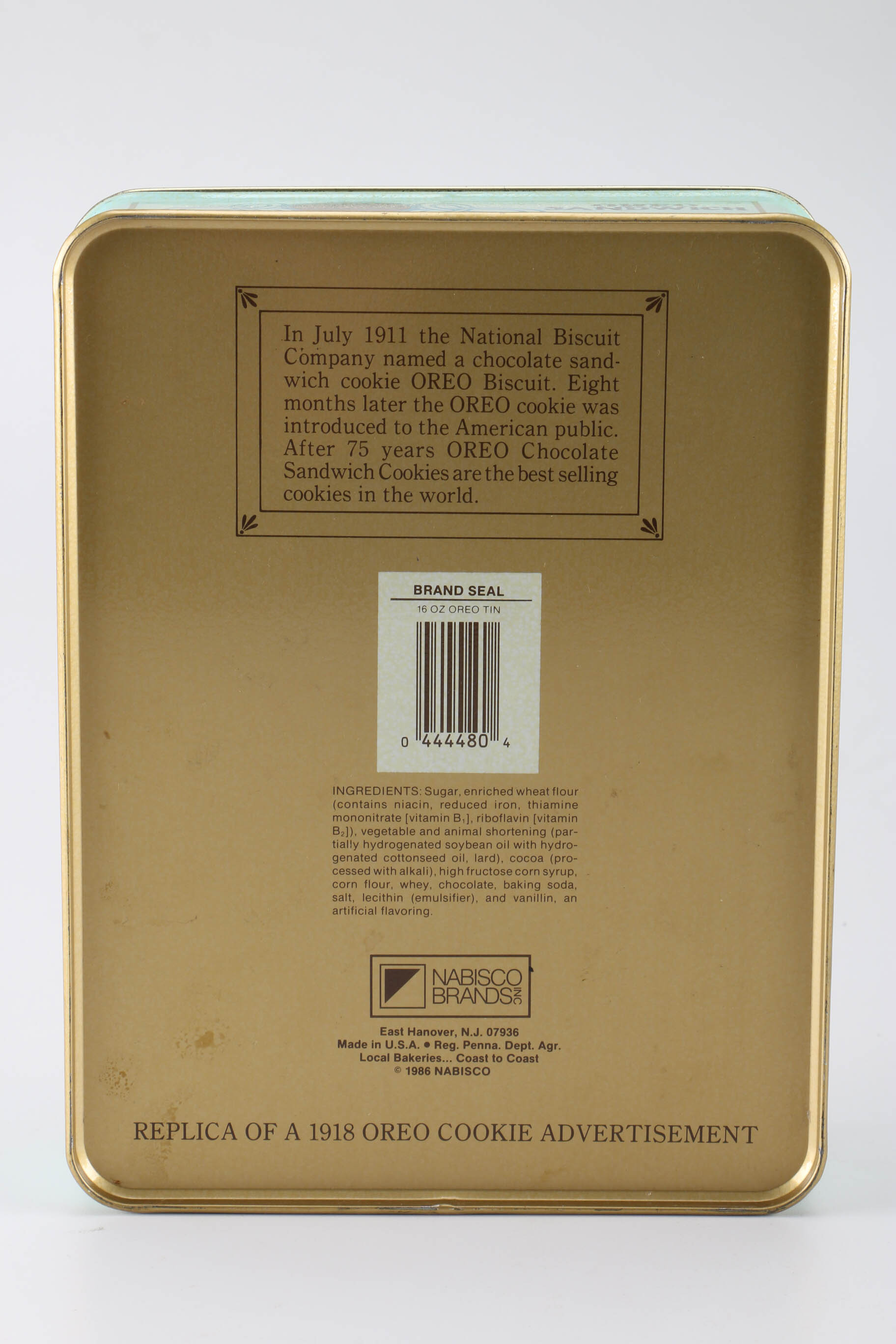 Vintage Decorative Food Tin Collection