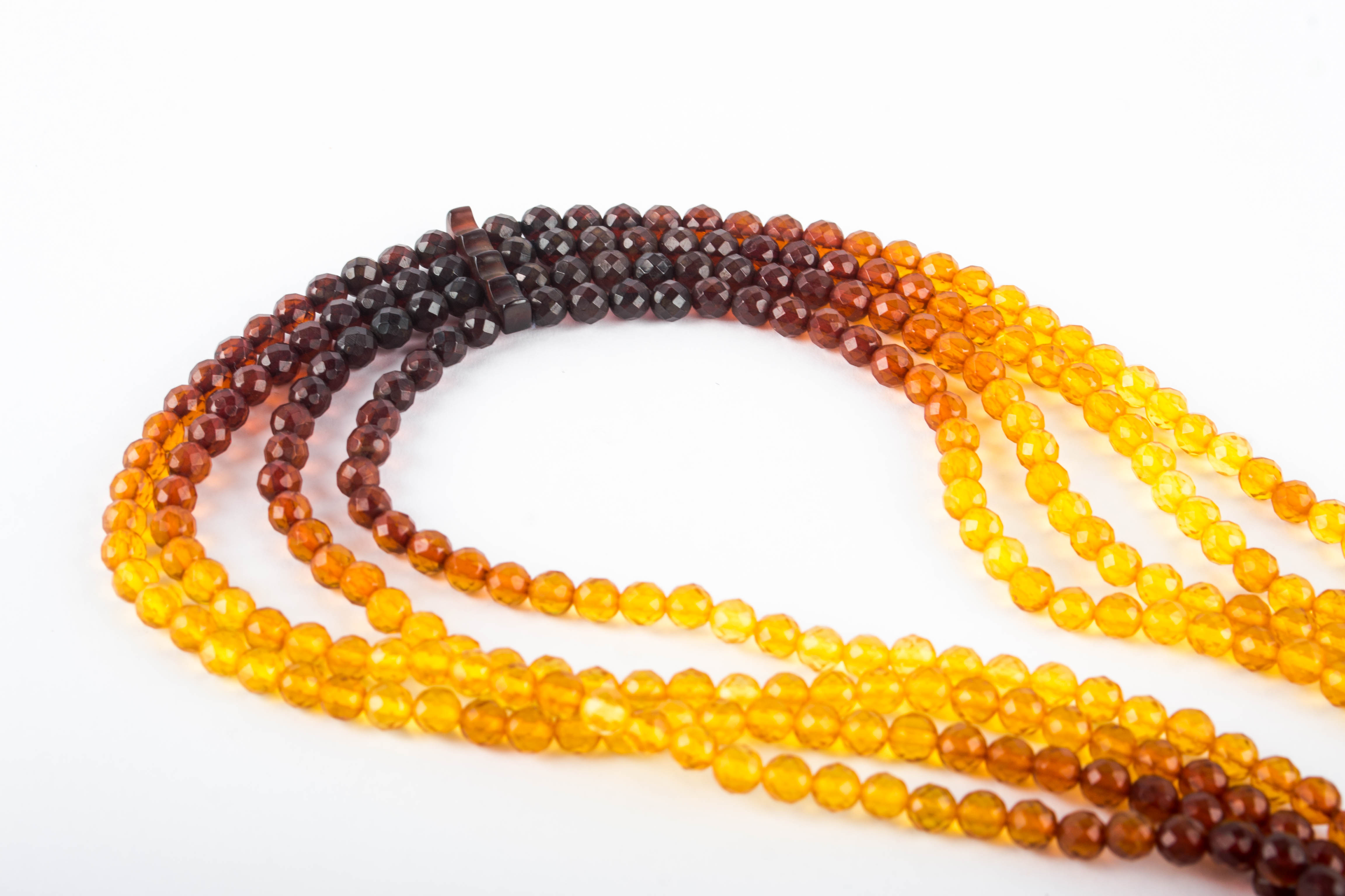 Natural Amber Bead Necklace