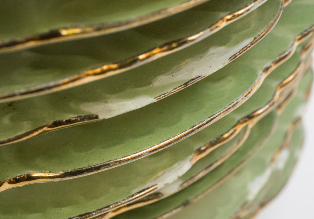 Antique Limoges Fish Platter and Matching Plates