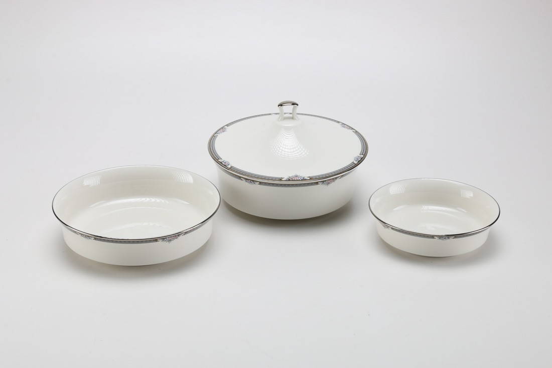 Large Set of Noritake "Halifax" Dinner China