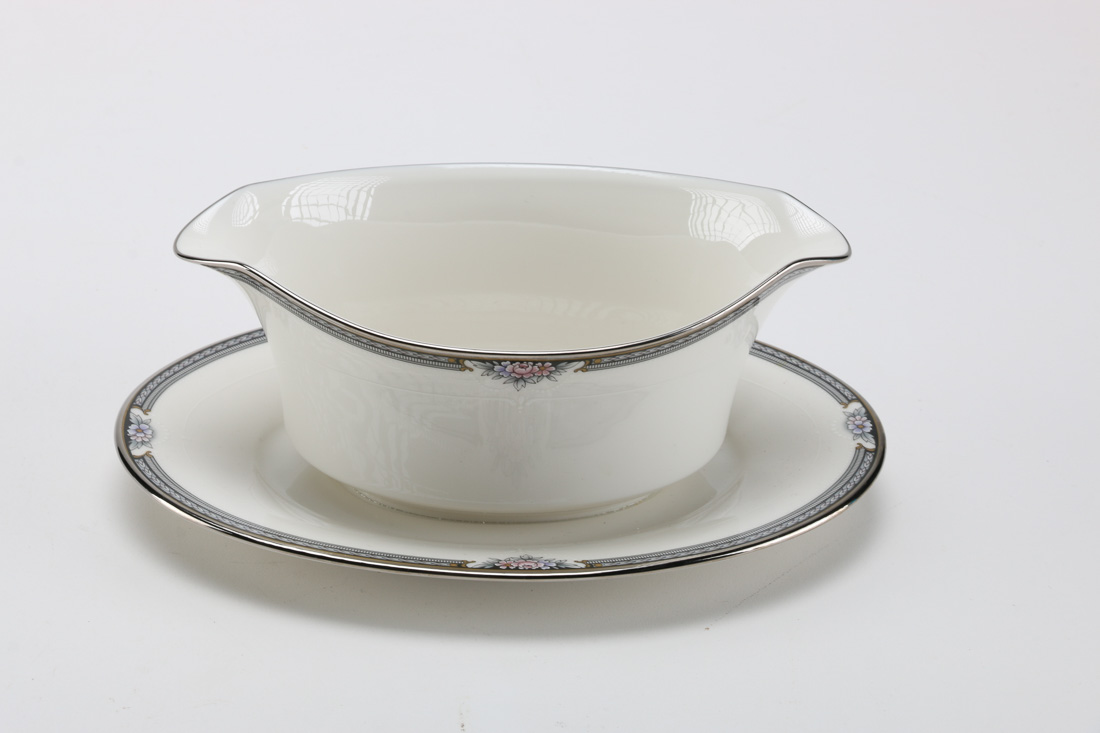 Large Set of Noritake "Halifax" Dinner China