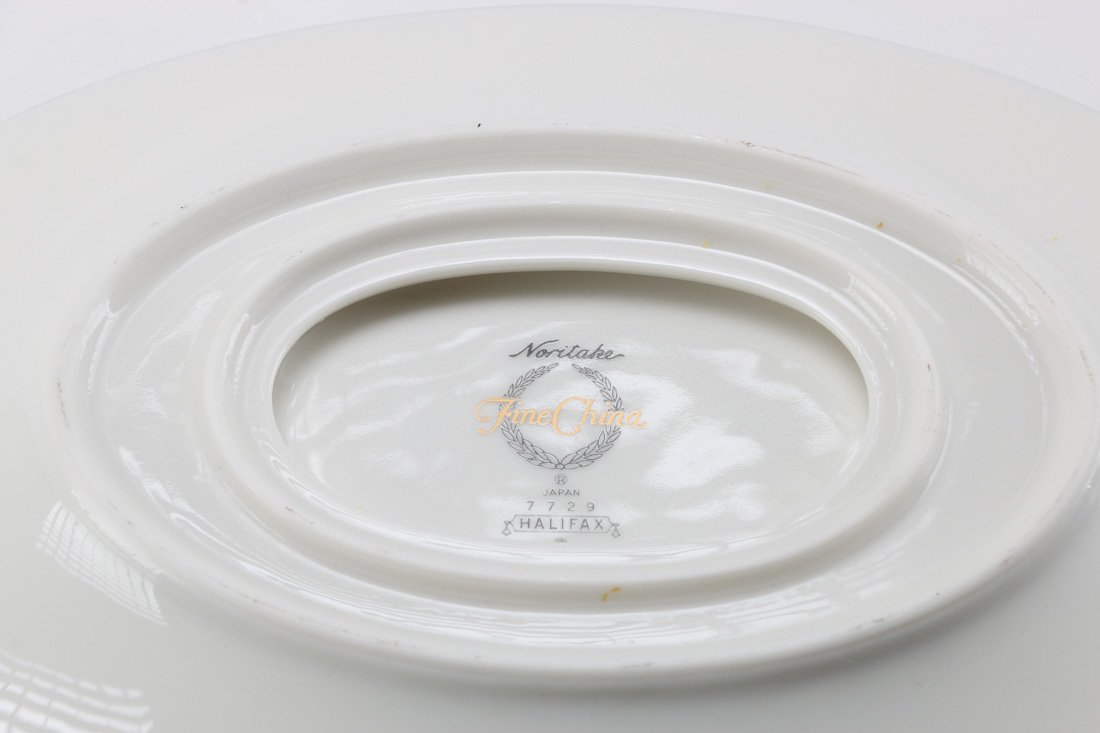 Large Set of Noritake "Halifax" Dinner China