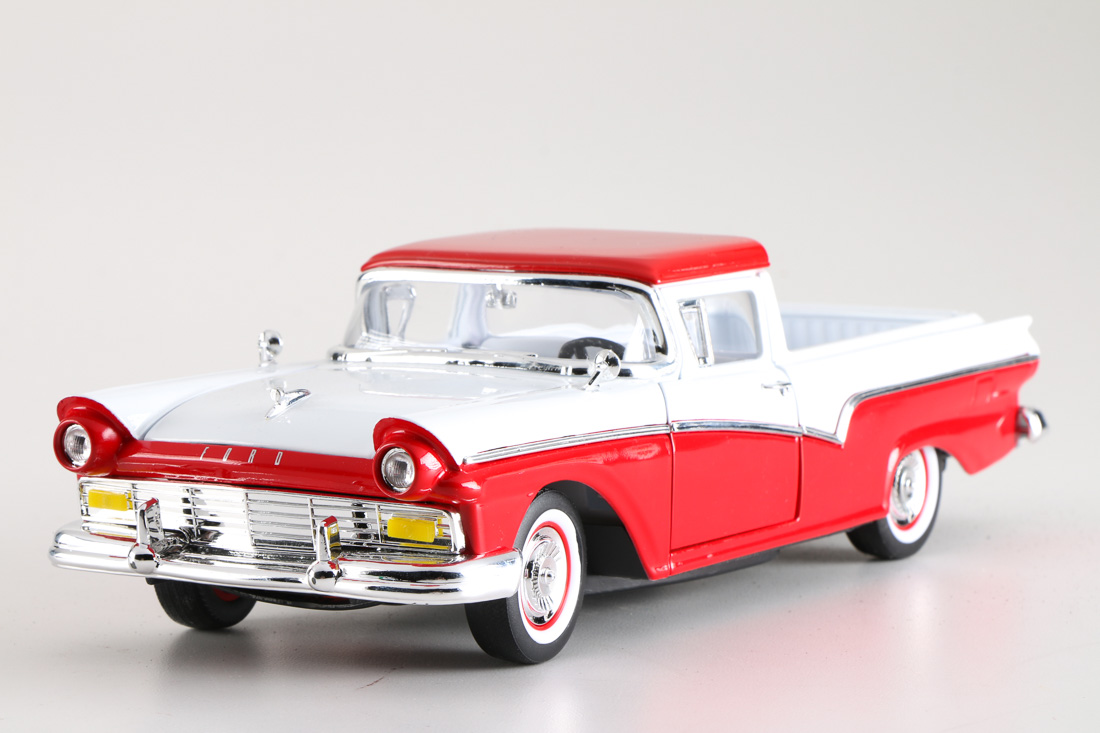 Three Ford Ranchero Die-Cast Cars