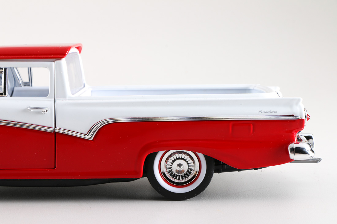 Three Ford Ranchero Die-Cast Cars