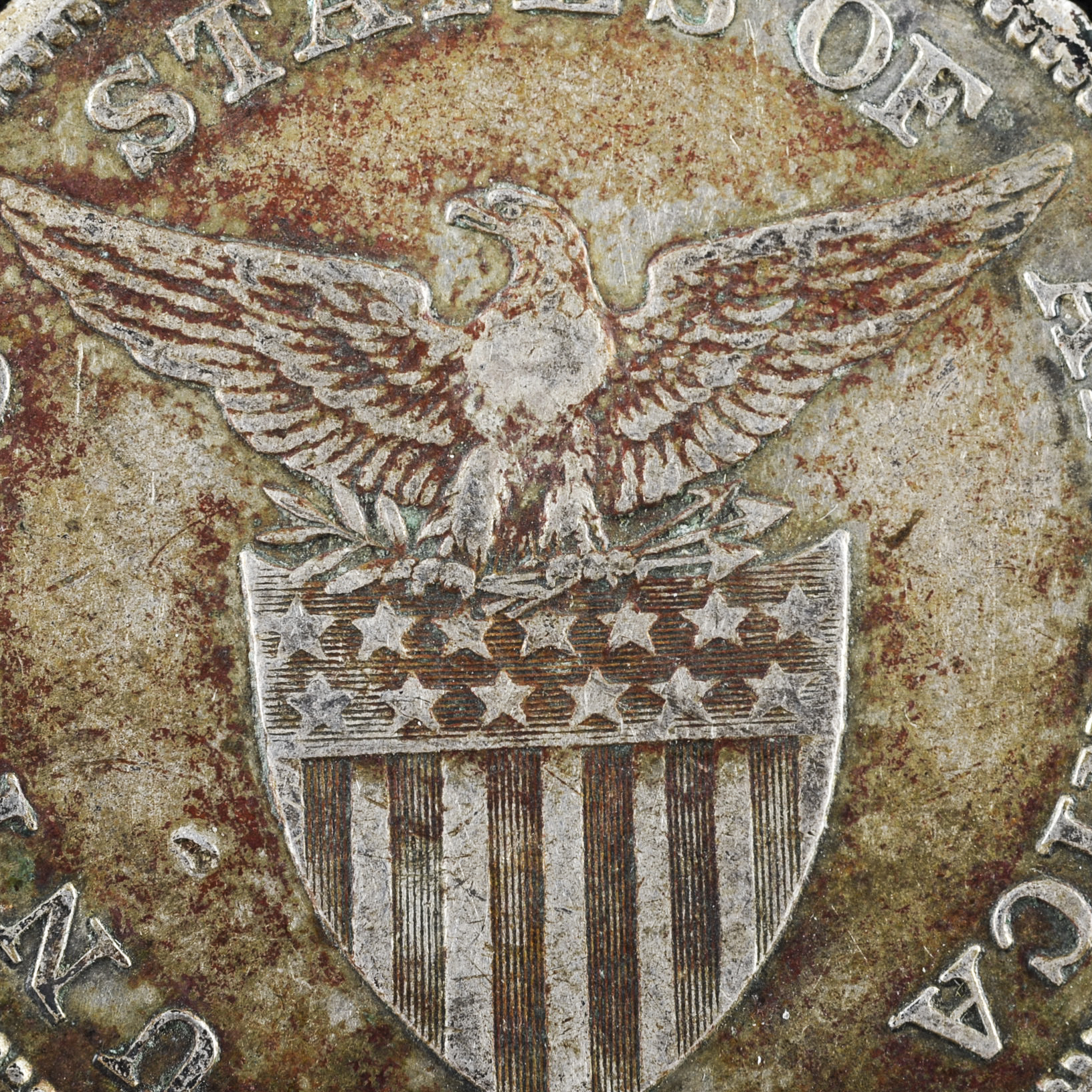 1909 S One Peso and 1944 Fifty Centavos Filipinas Silver Coins