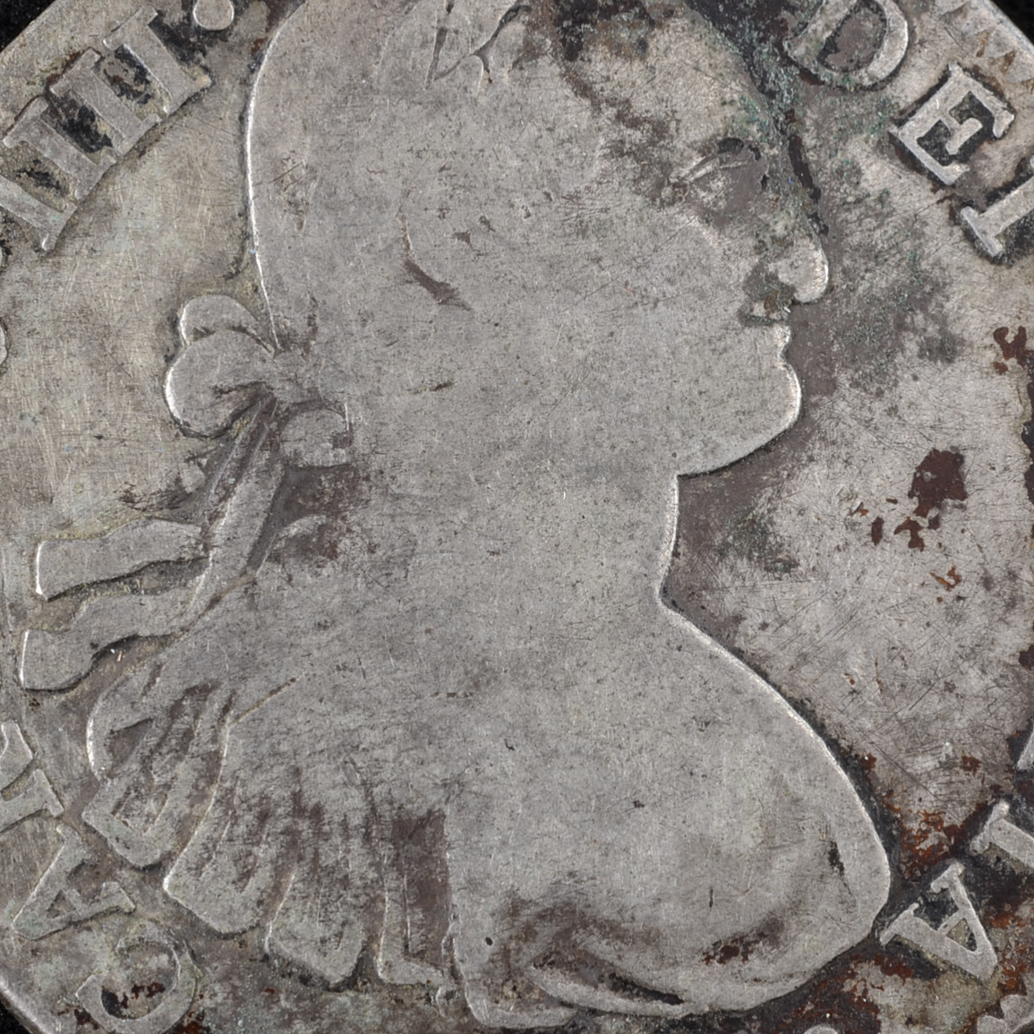 1802 Carolus IIII Mexican Spanish Colonial Silver 8 Reales Coin