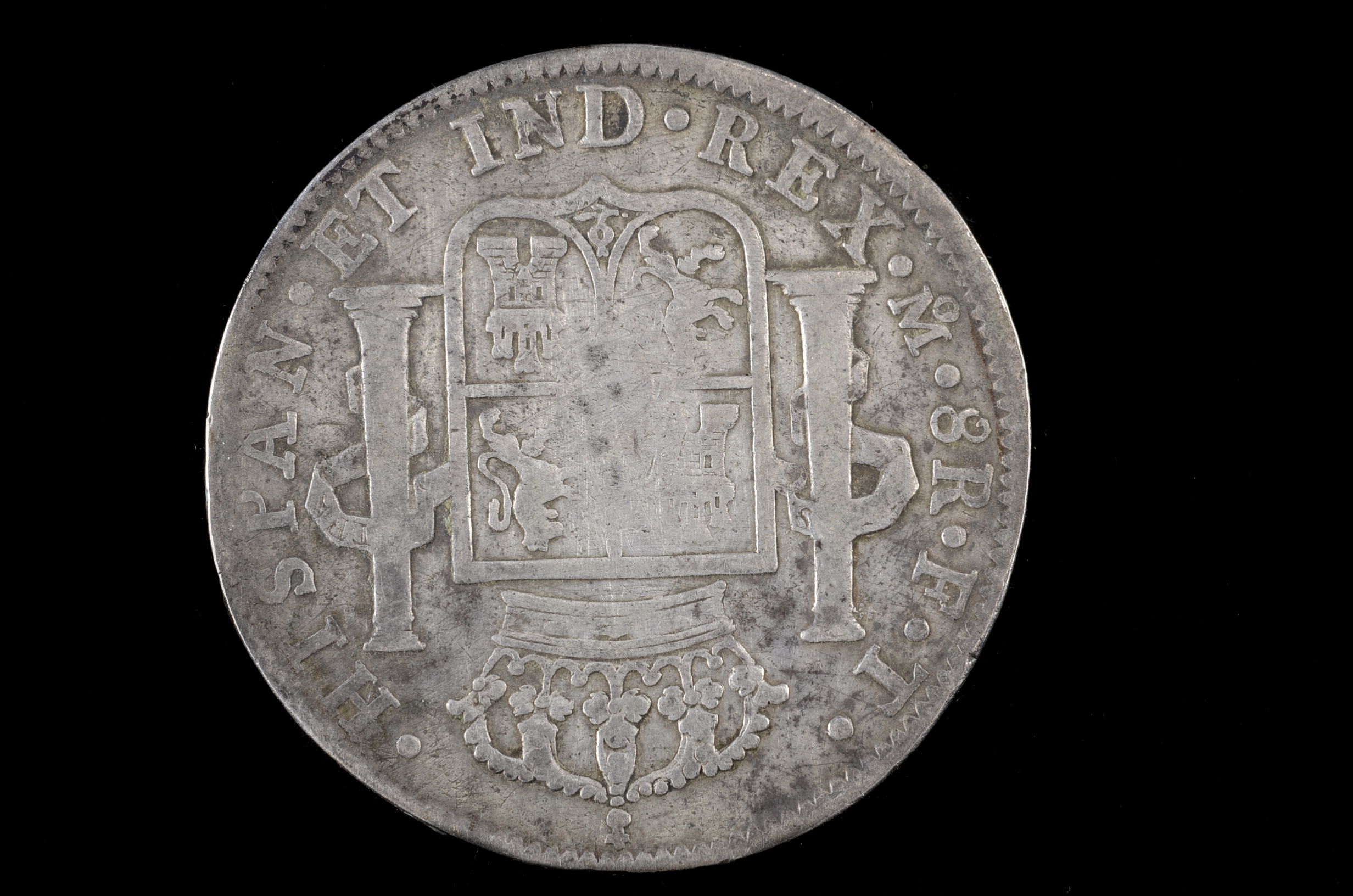 1802 Carolus IIII Mexican Spanish Colonial Silver 8 Reales Coin
