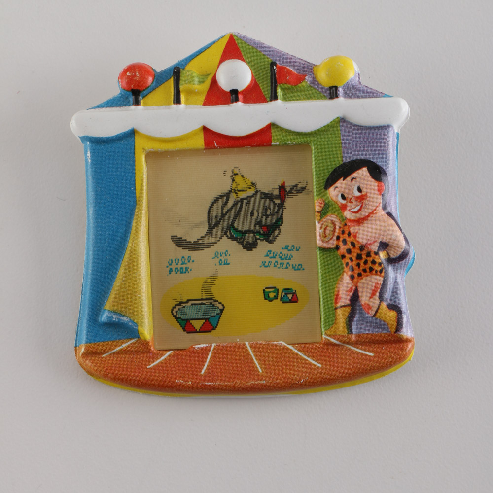 1950s Cheerios Premium Toys, Dinsey Dumbo Circus Pin and Inserts