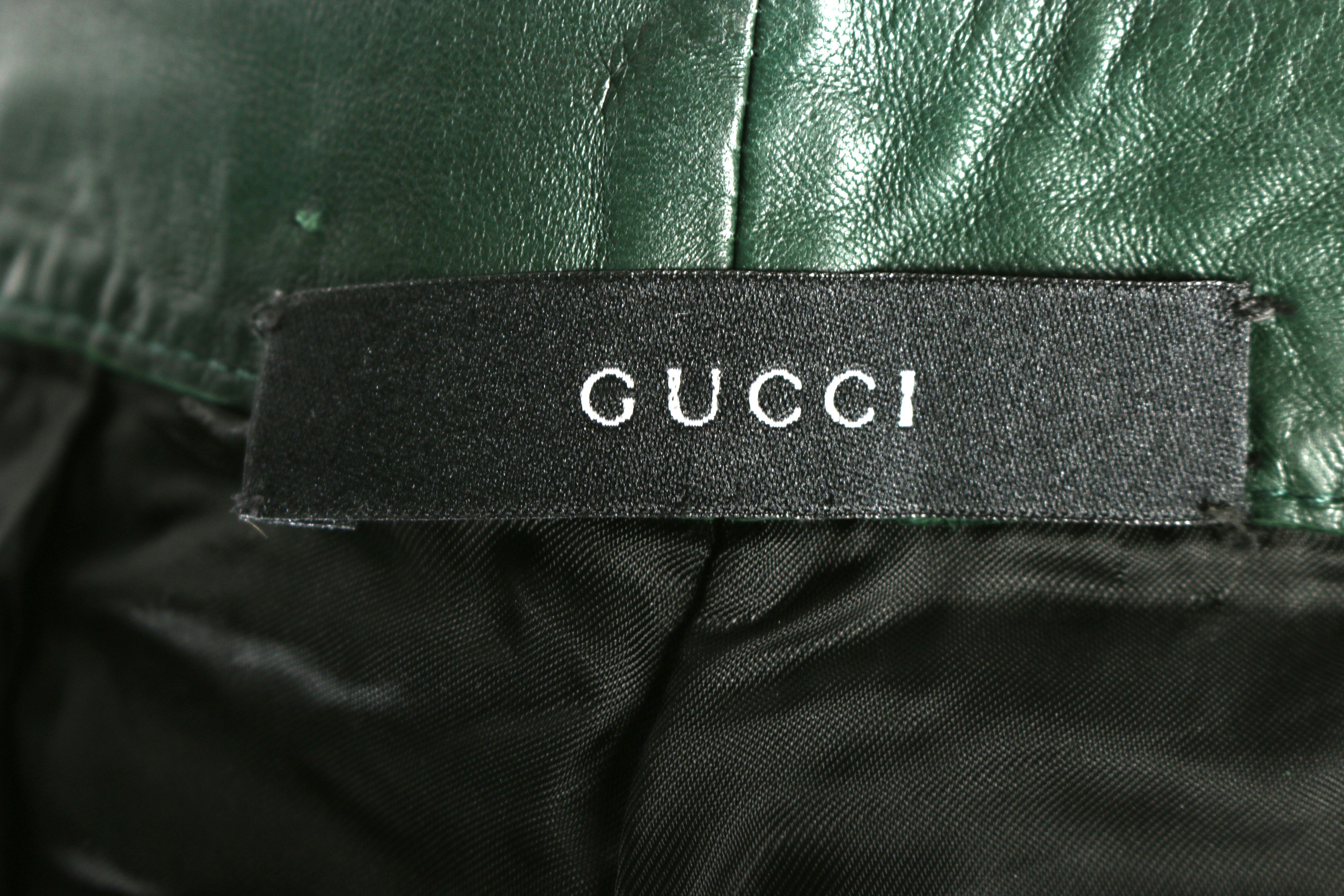 Tom Ford for Gucci Women's Leather Pants