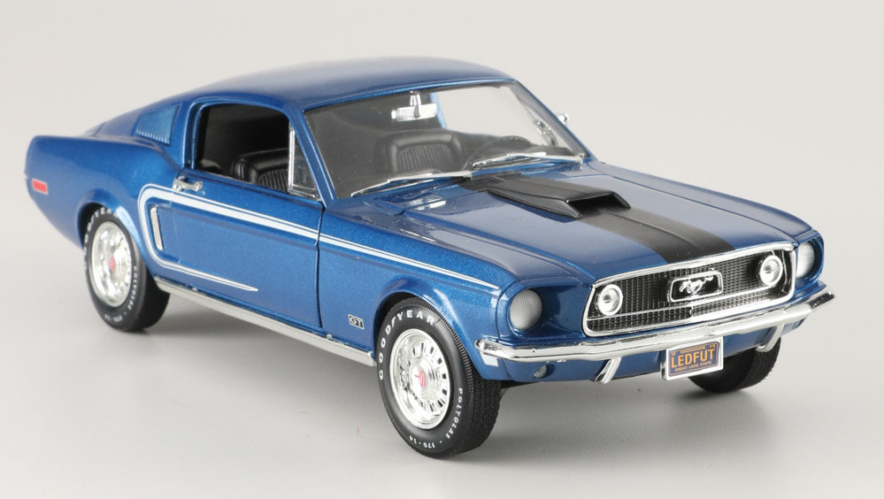 Assortment of Classic Ford Mustang Fastback Die-cast Cars