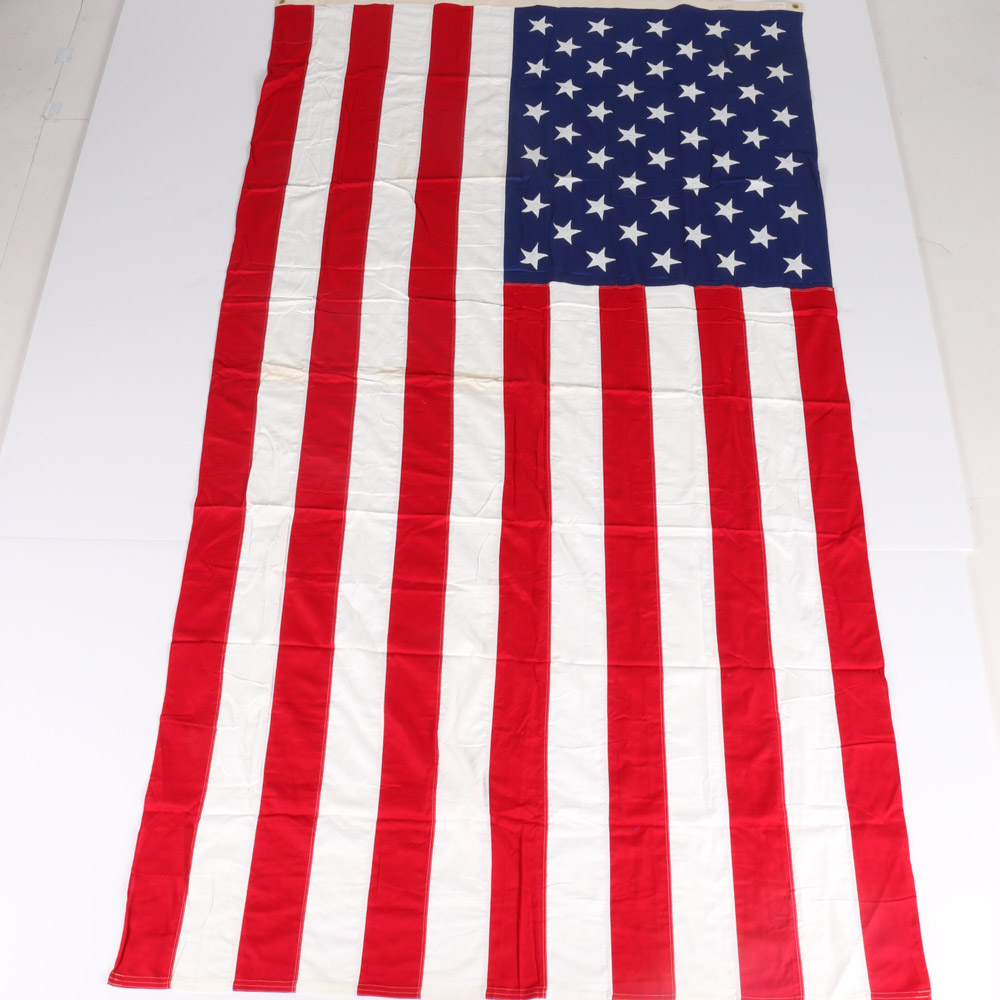Over-Sized Canvas American Flag