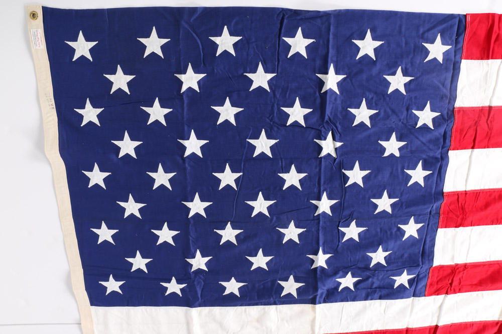 Over-Sized Canvas American Flag