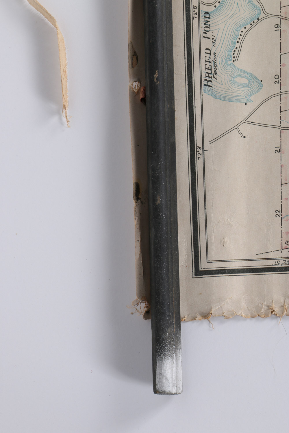 Early 20th Century Wall Map of Dublin, New Hampshire