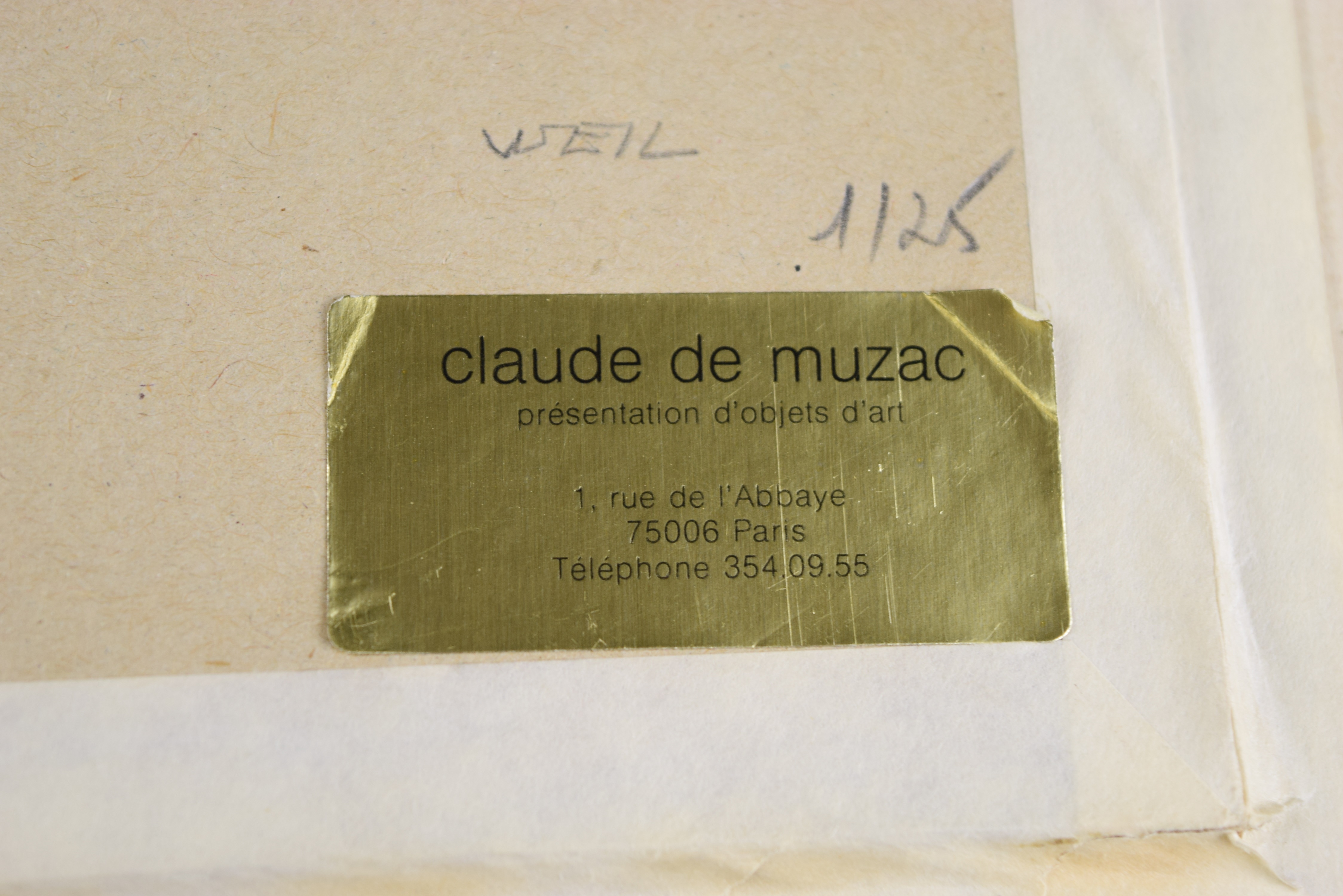 Salvador Dali's Bois Grave "St. Bernard's Prayer to the Virgin" from the "Divine Comedy", Published 1964