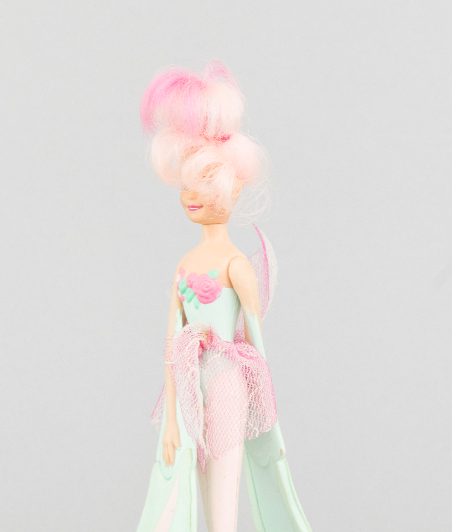 Nine 1990s-2000s Sky Dancers Toys