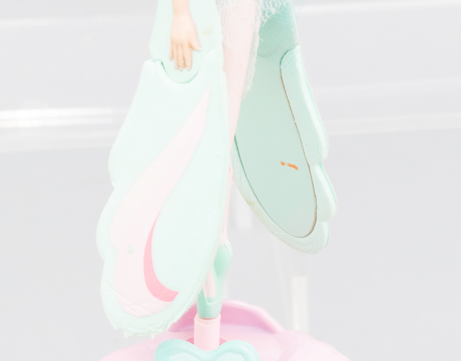 Nine 1990s-2000s Sky Dancers Toys