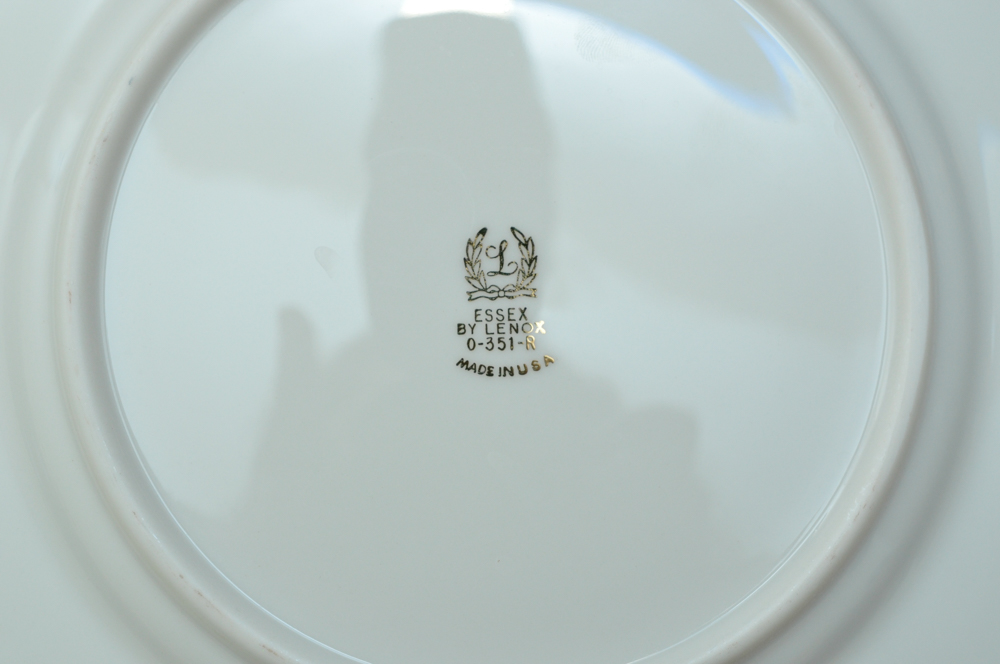 Collection of "Essex" by Lenox China