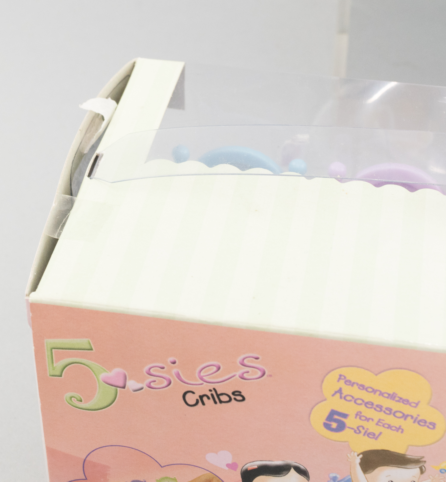 5-Sies Ferris Wheel, Stroller and Crib Playsets in Unopened Packaging