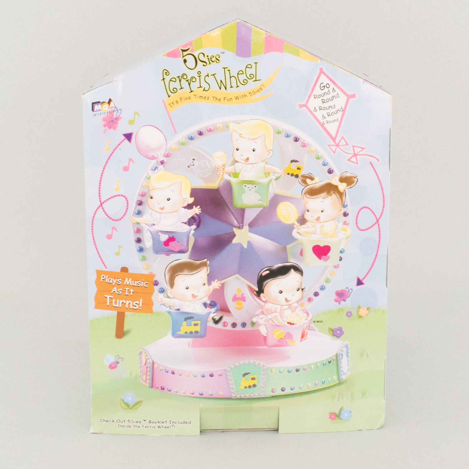 5-Sies Ferris Wheel, Stroller and Crib Playsets in Unopened Packaging