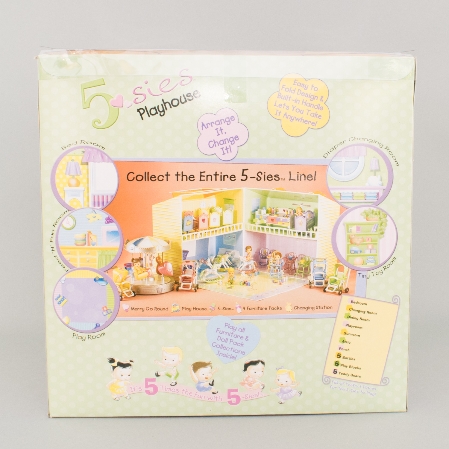 5-Sies Playhouse, Carousel and Dolls