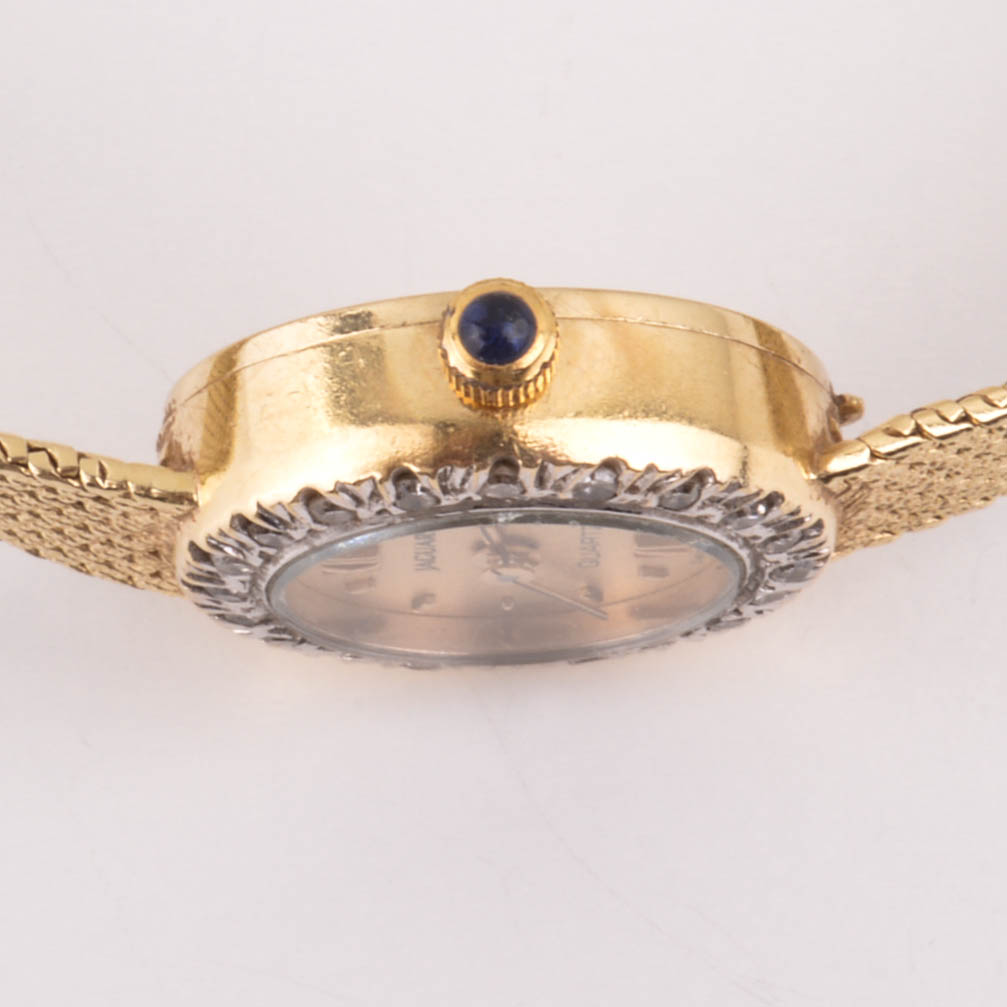 Women's Jaguar 14K Yellow Gold and Diamond Swiss-Made Watch