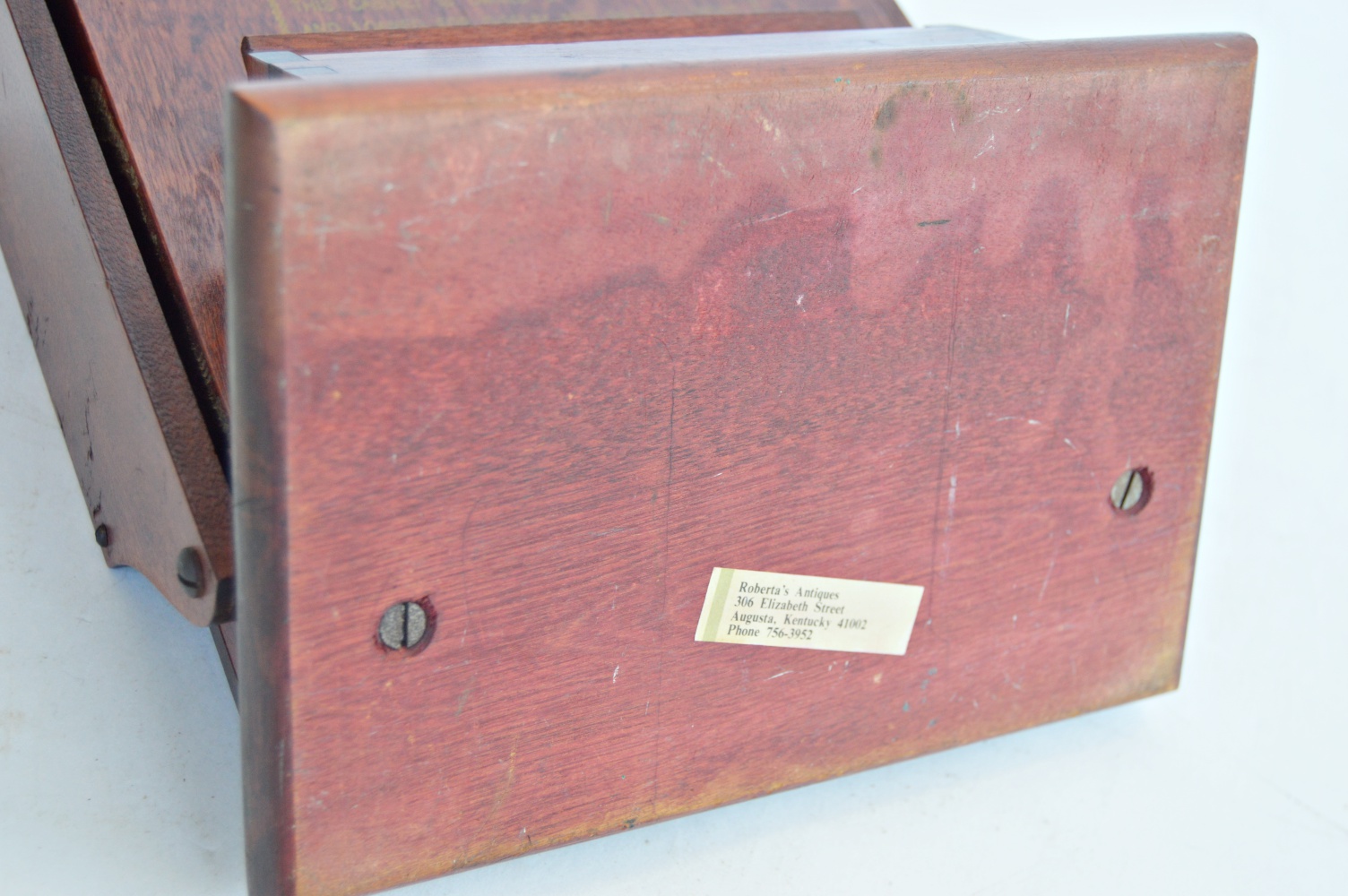 Antique Boye Crochet Hook Display Case