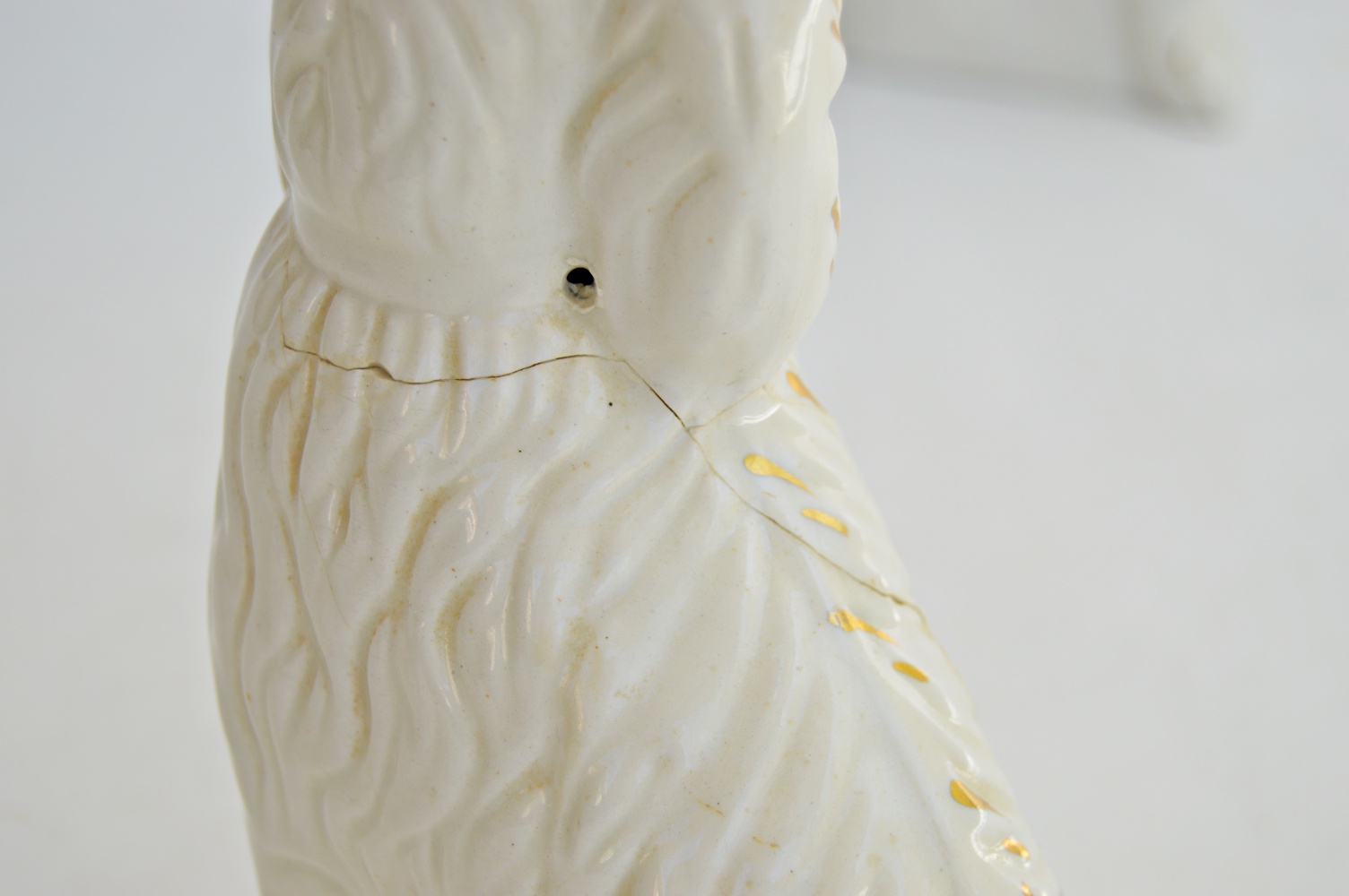 Antique Staffordshire China Dogs