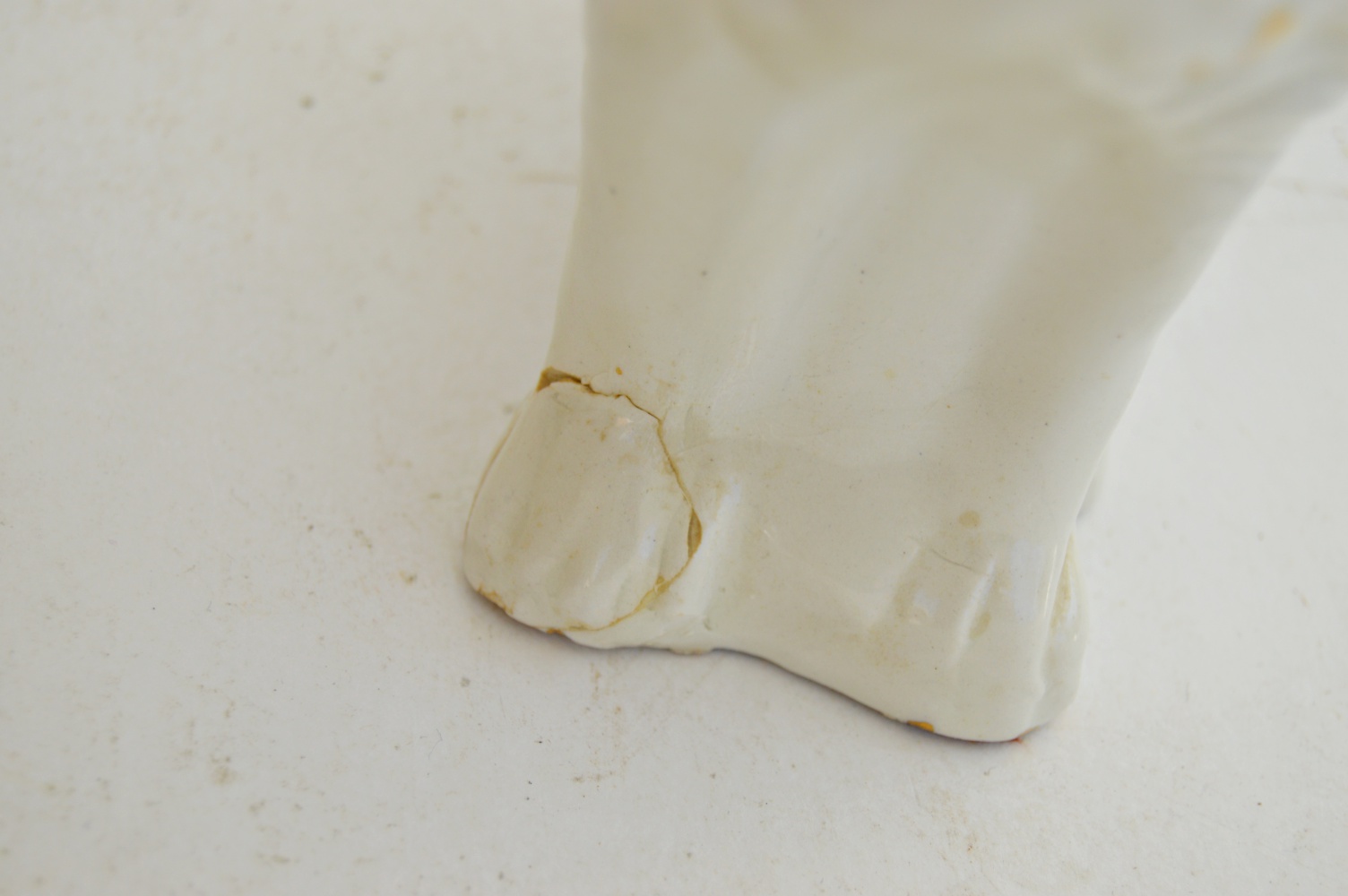 Antique Staffordshire China Dogs