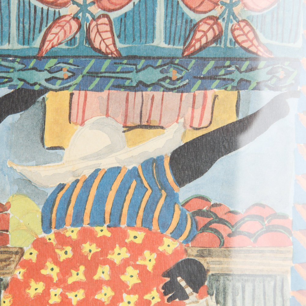 Offset Lithography by Ml. Etre Titled "Run Mout"