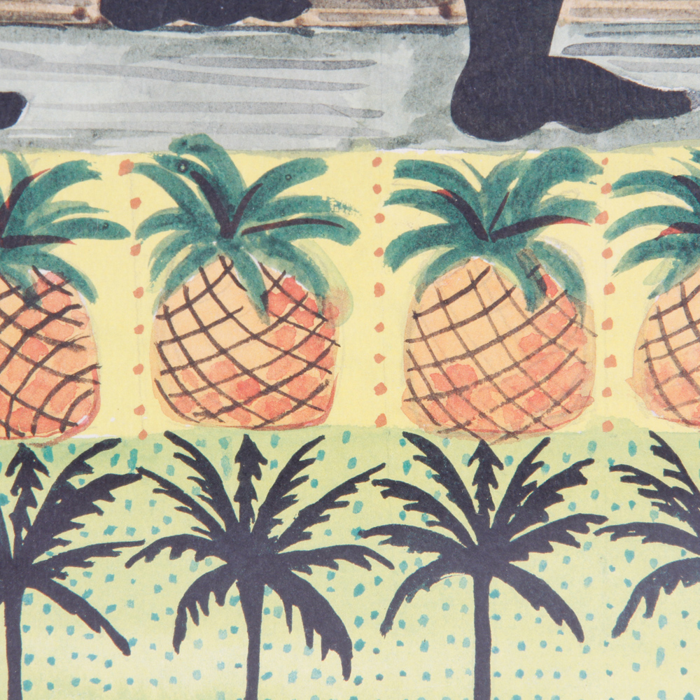 Offset Lithography by Ml. Etre Titled "Run Mout"