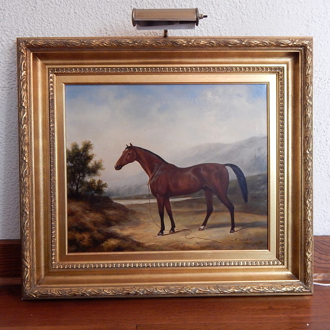 K. Rafael Signed Original Oil on Canvas