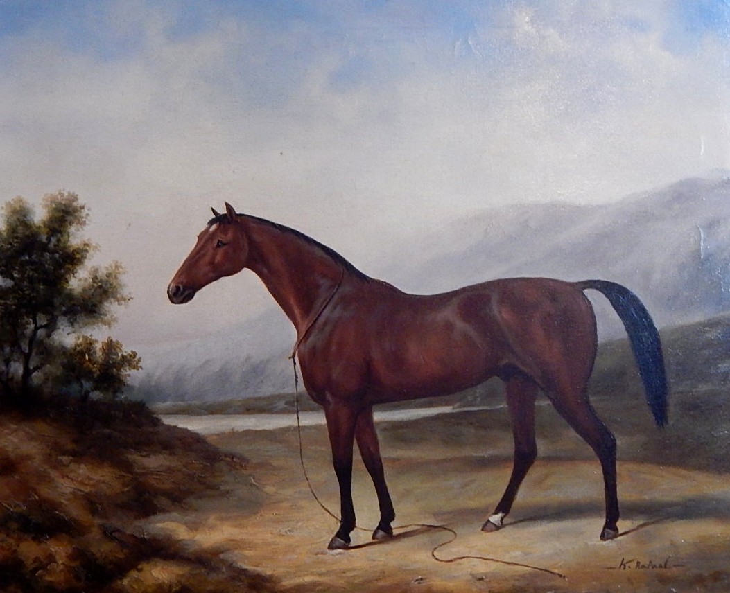 K. Rafael Signed Original Oil on Canvas