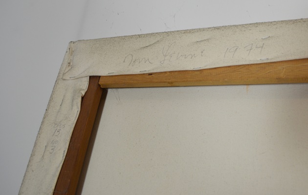 Tom Levine "Opus 13, No. 3" Original Oil Painting