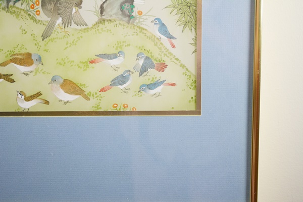 Master Chinese Painter Johnny Lung Bird Painting