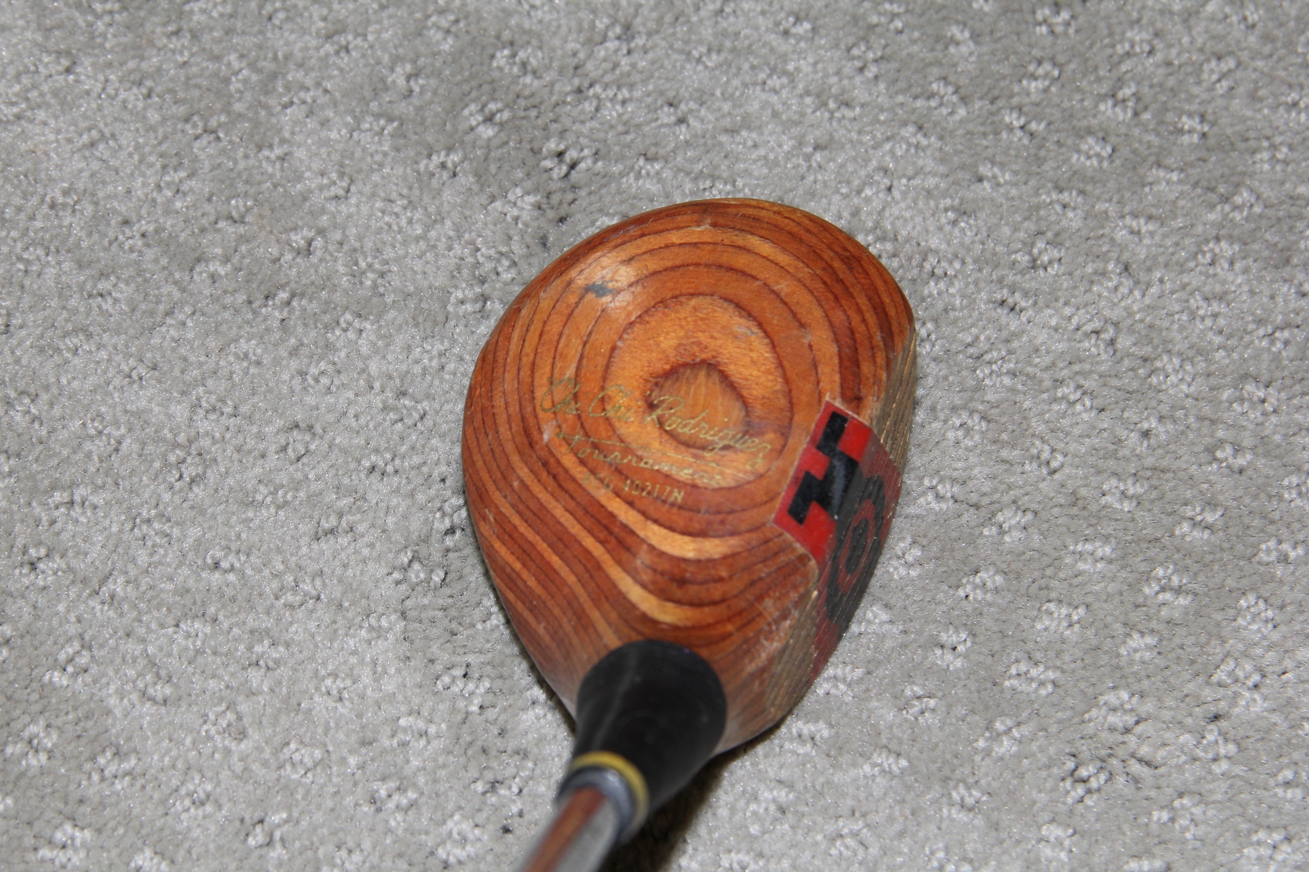 Vintage Golf Clubs and Ball Basket