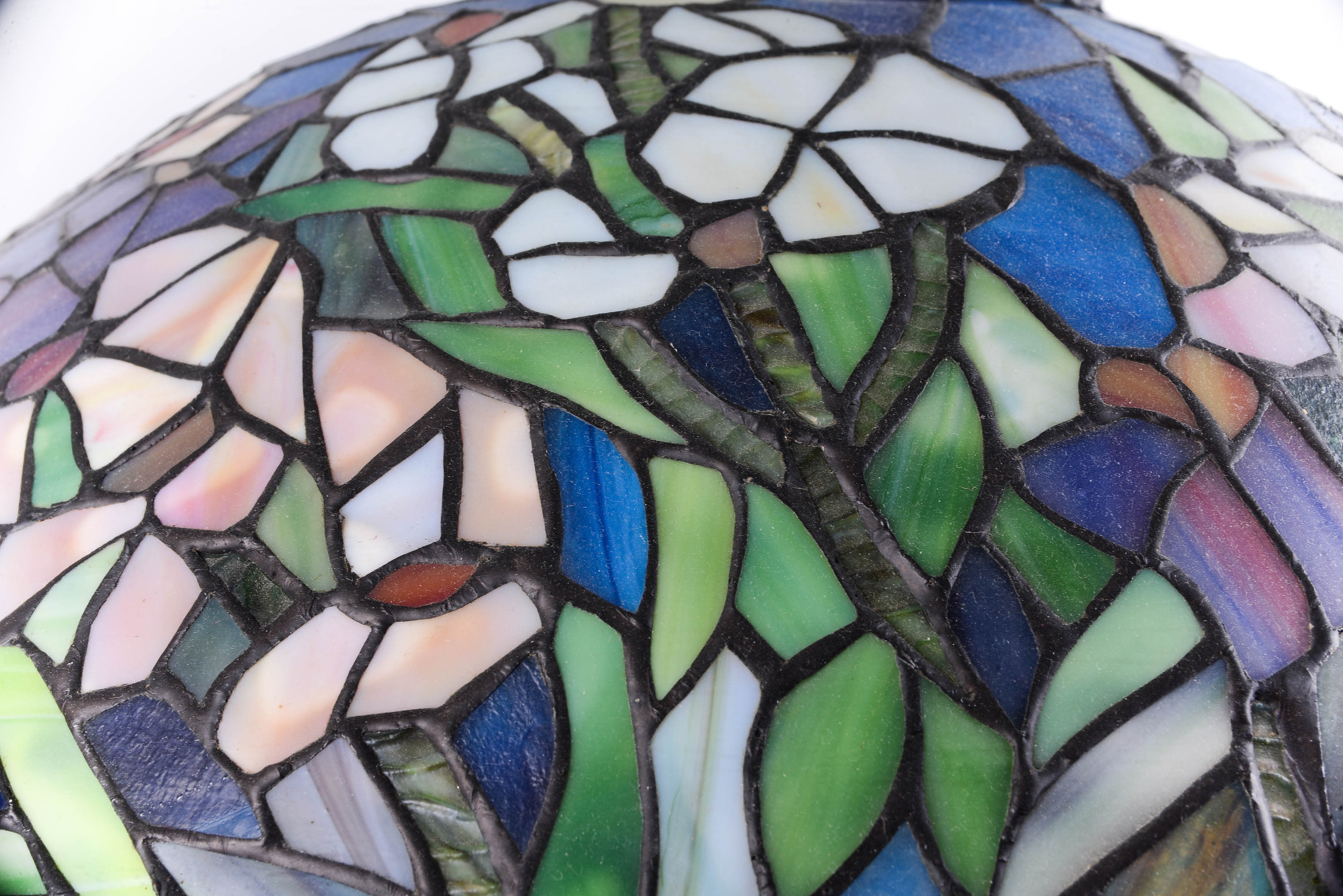 Blue Tiffany Style Lamp