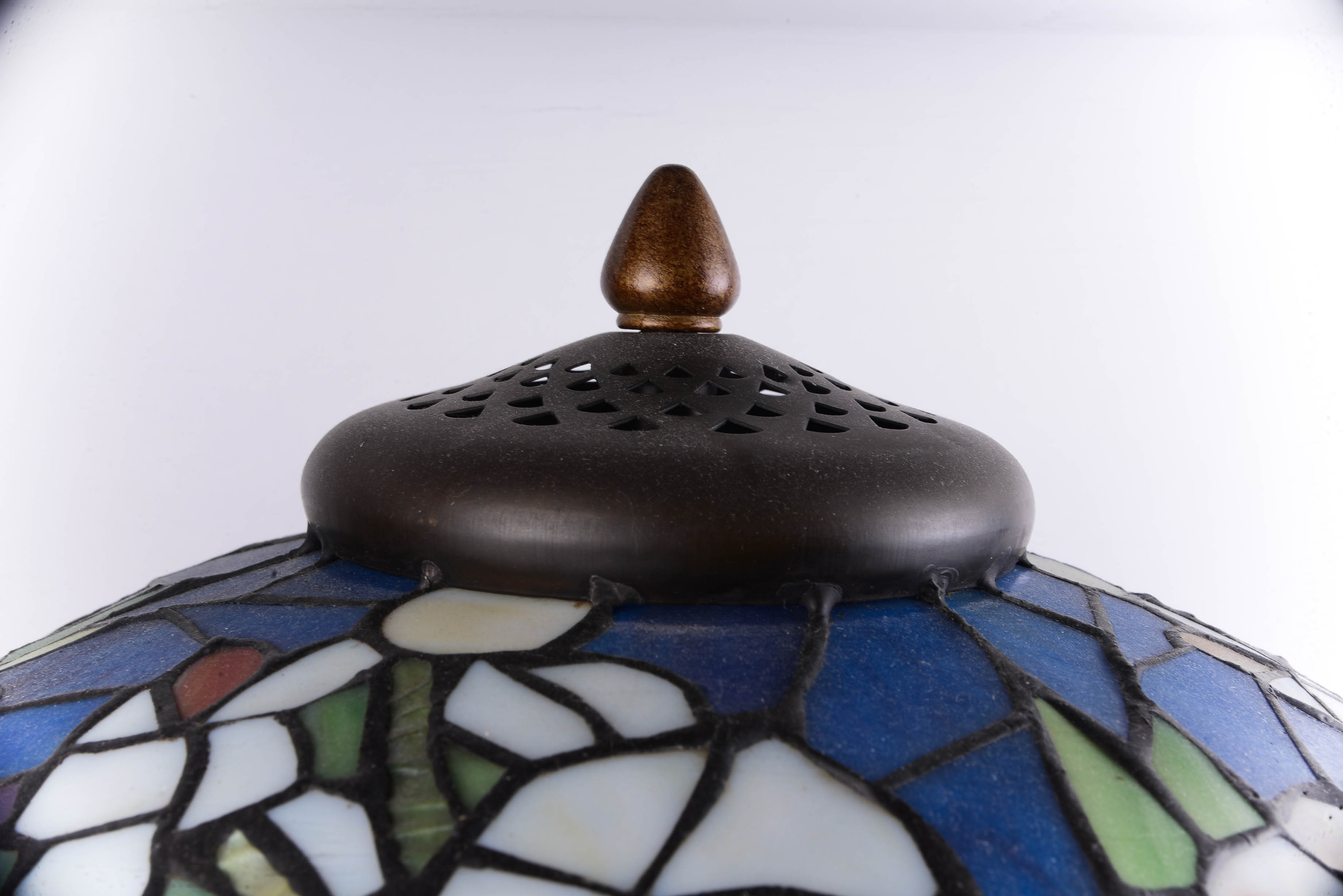 Blue Tiffany Style Lamp