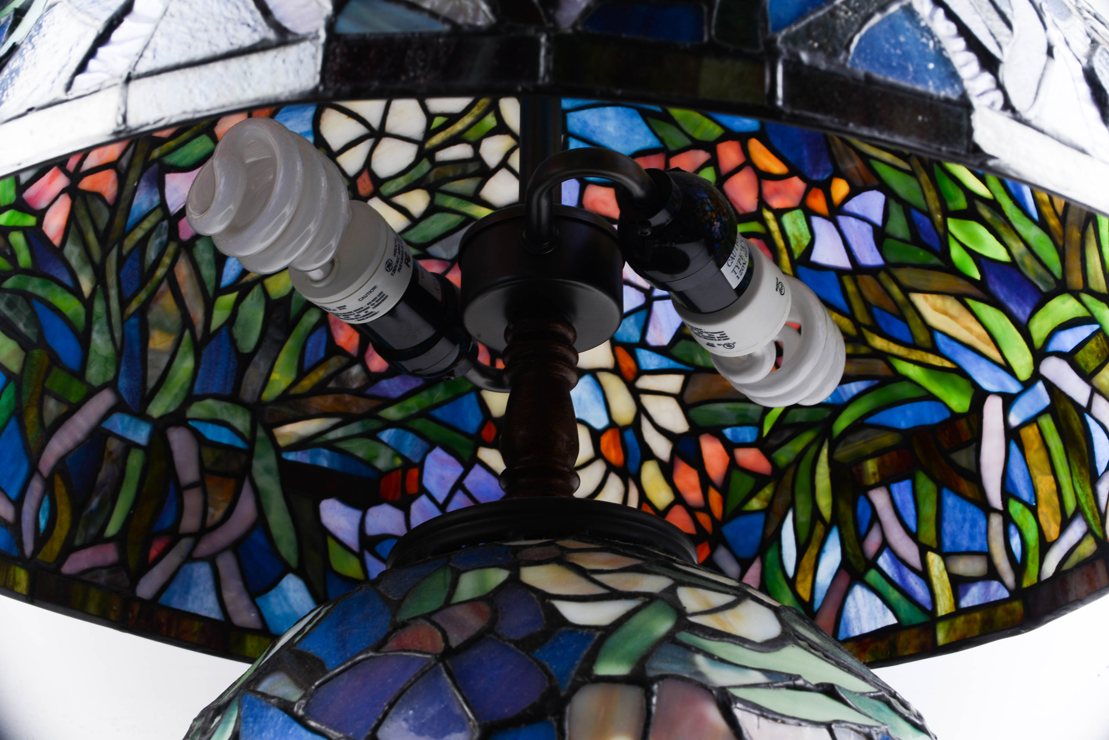 Blue Tiffany Style Lamp