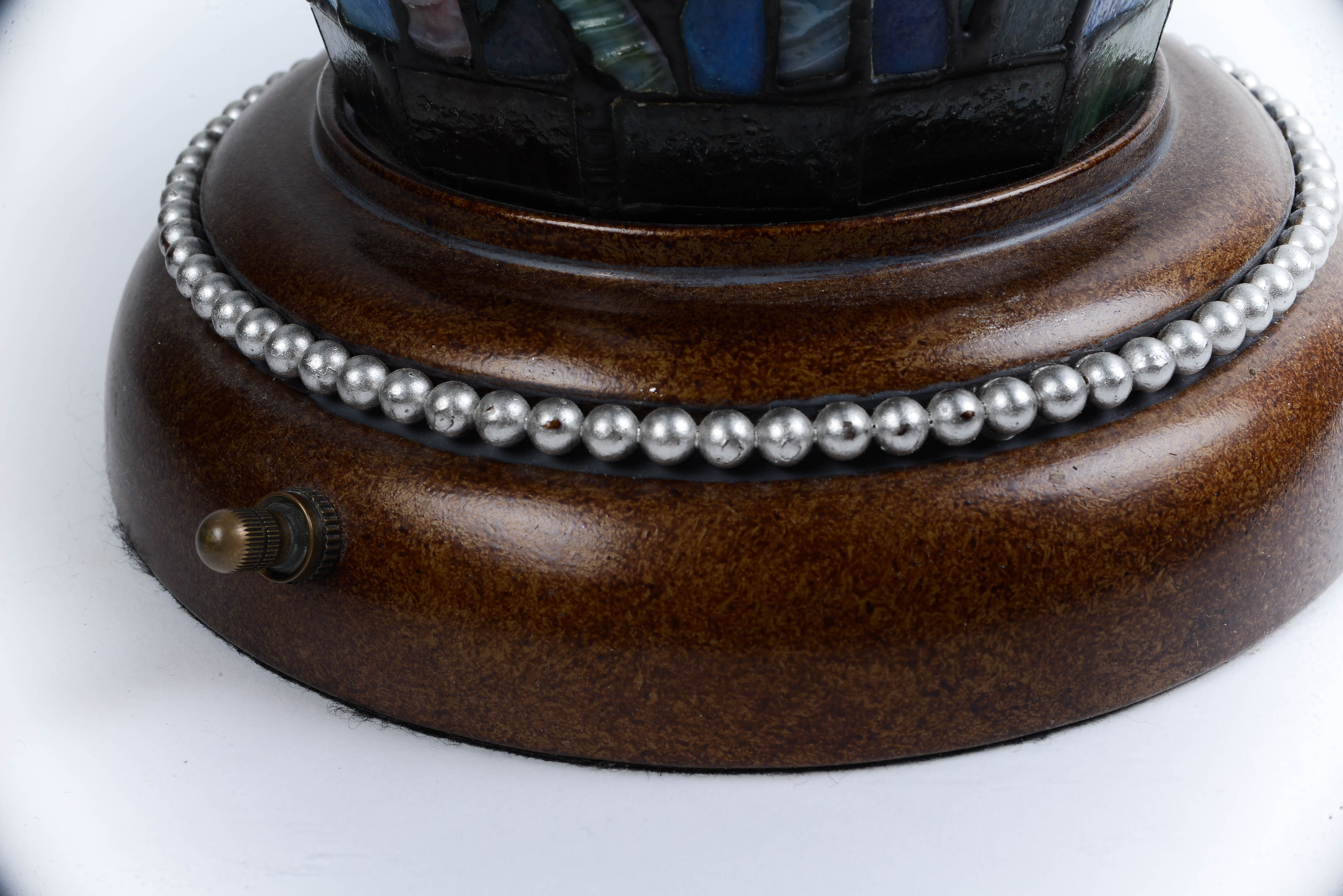 Blue Tiffany Style Lamp