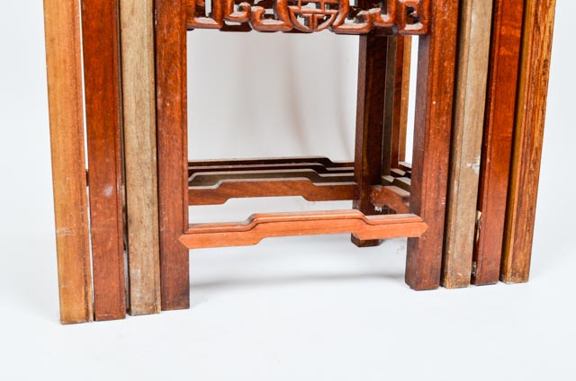 Chinese Wooden Nesting Tables
