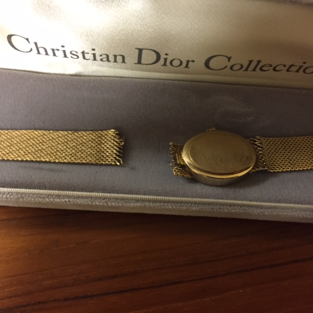 14K Christian Dior Collection by Bulova Watch
