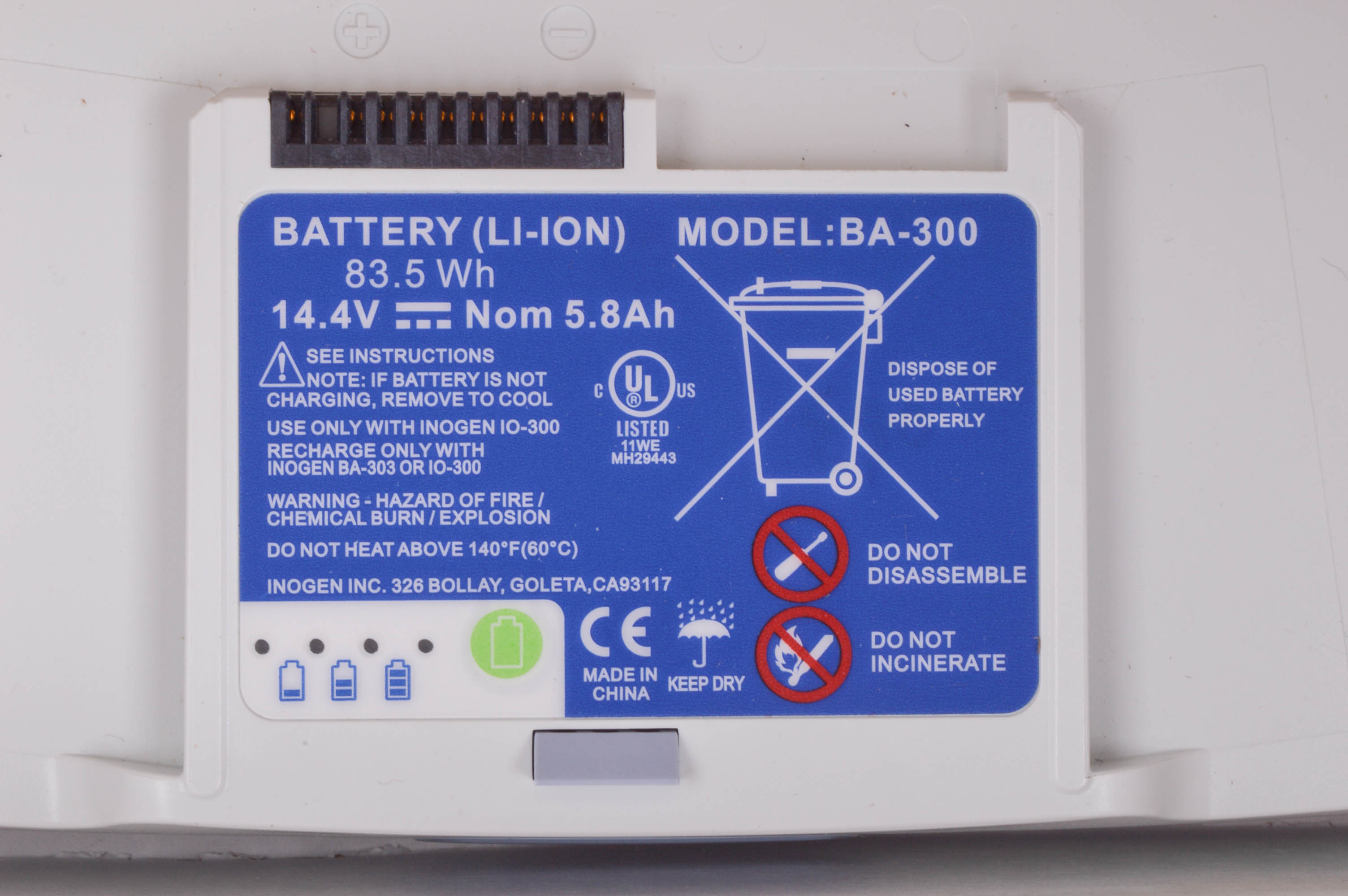 Inogen One Portable Oxygen Concentrator