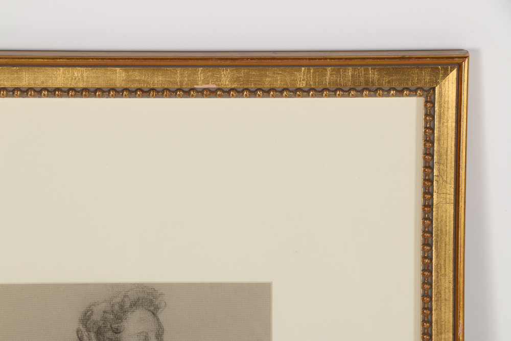 Charcoal Drawing of a Female Nude