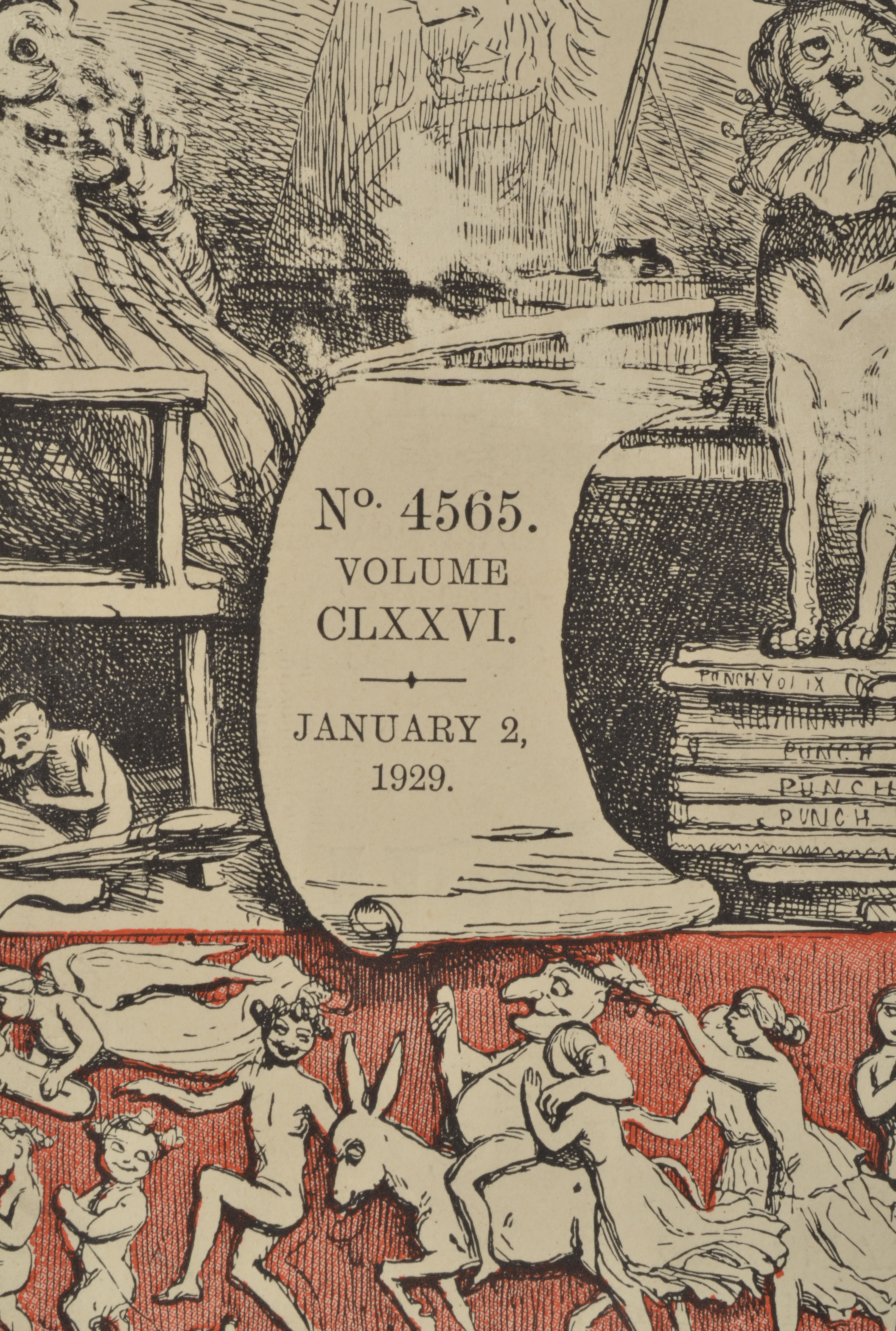 Collection of Vintage Punch Magazines