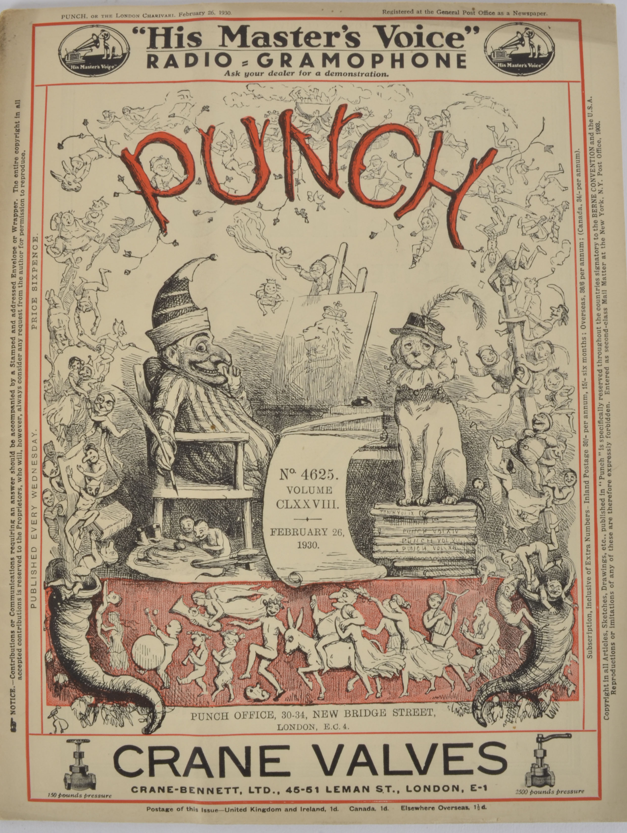 Collection of Vintage Punch Magazines