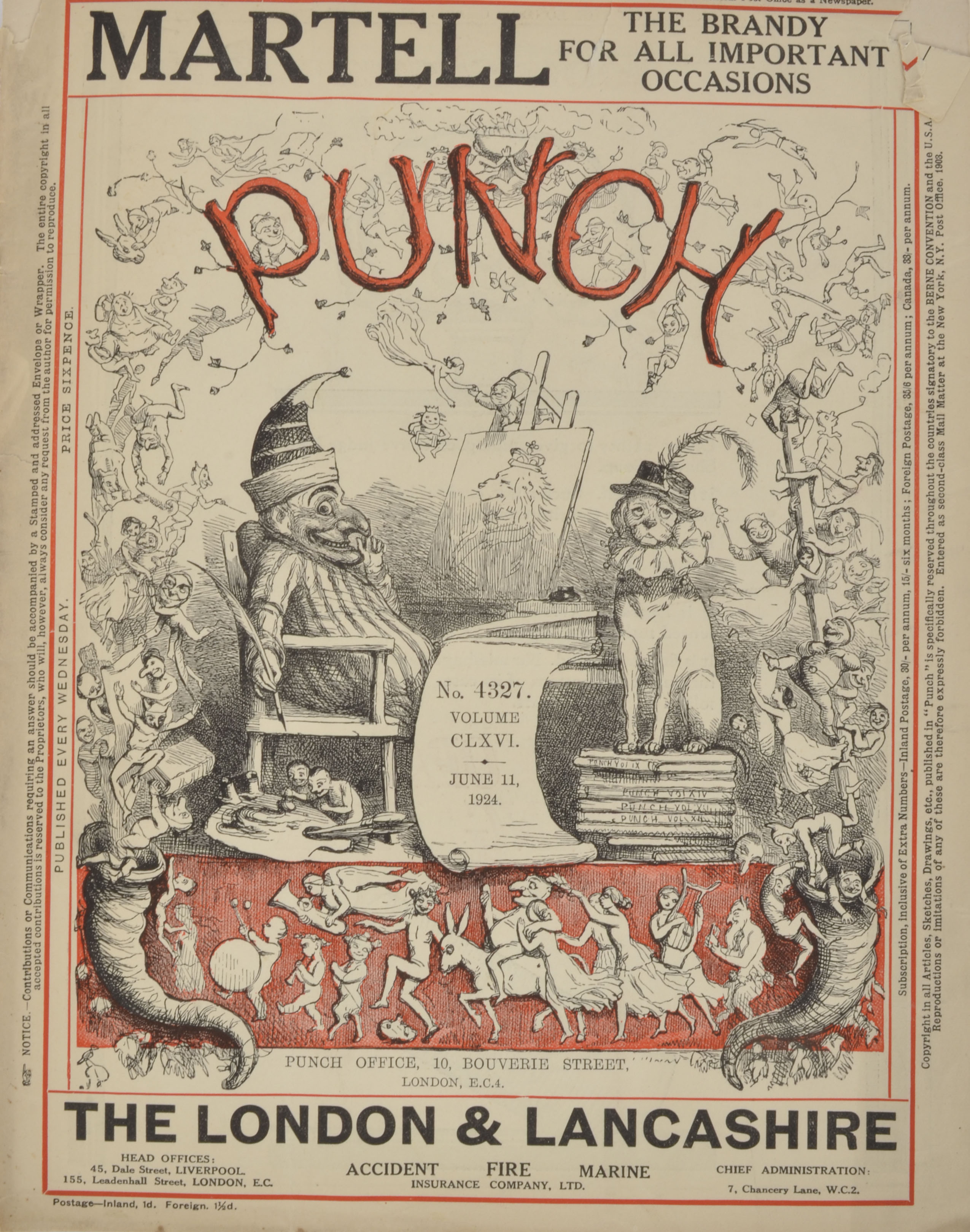 Collection of Vintage Punch Magazines