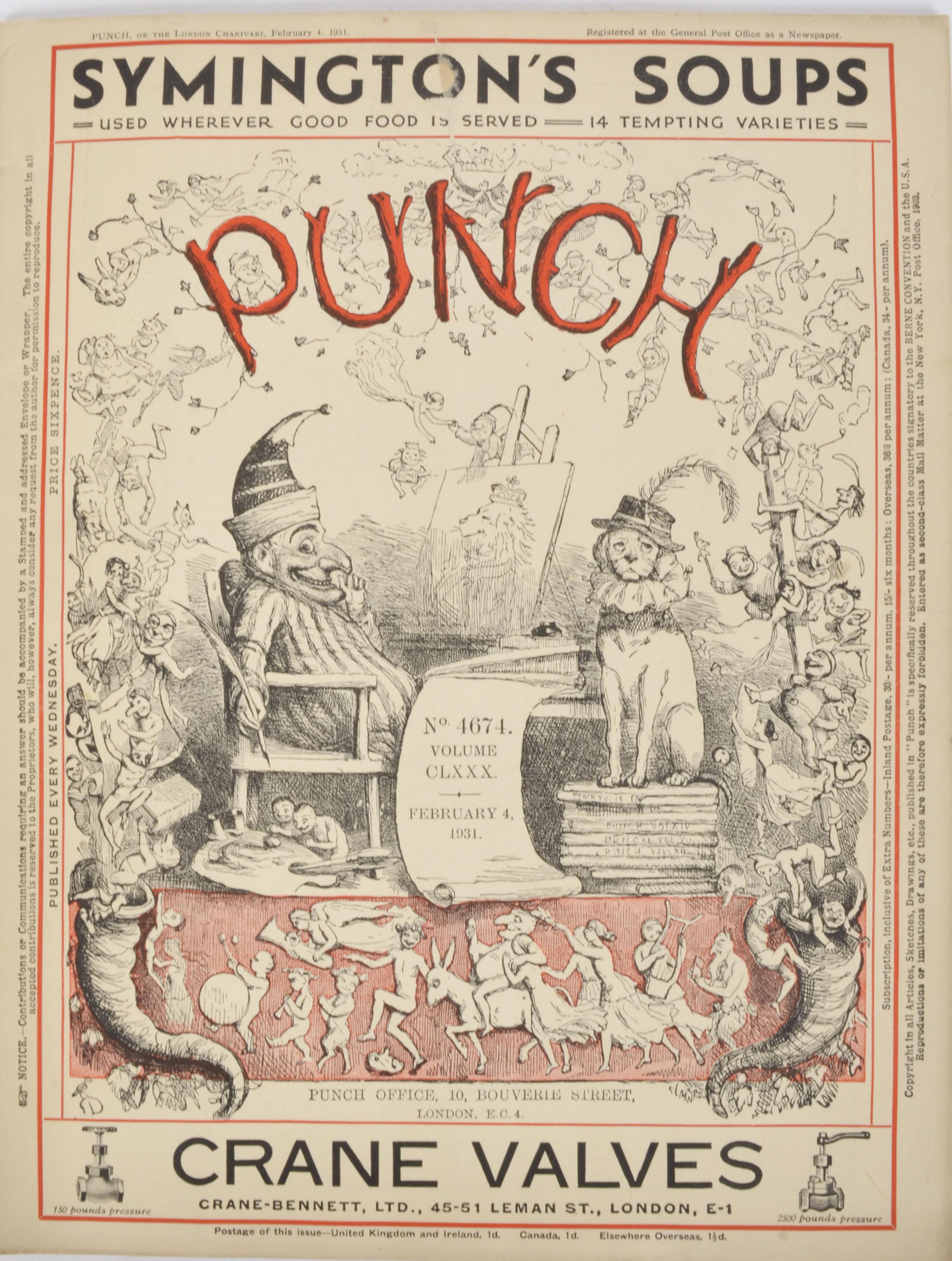 Collection of Vintage Punch Magazines