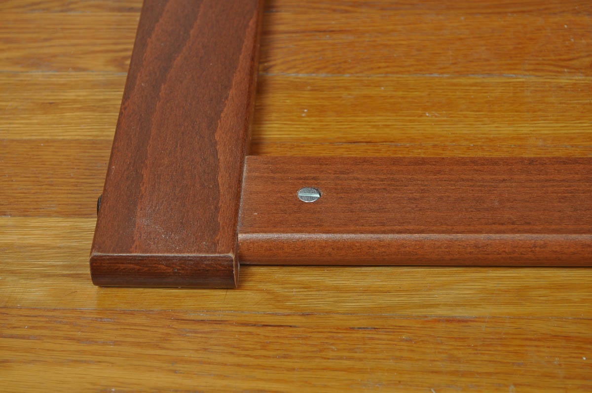 Contemporary Ikea "Poäng" Leather Chair and Ottoman