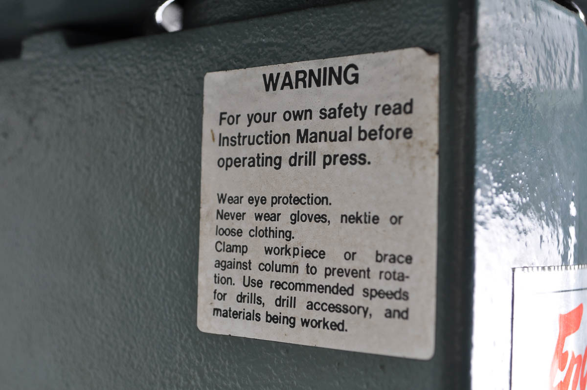 Enco Twelve Speed Drill Press